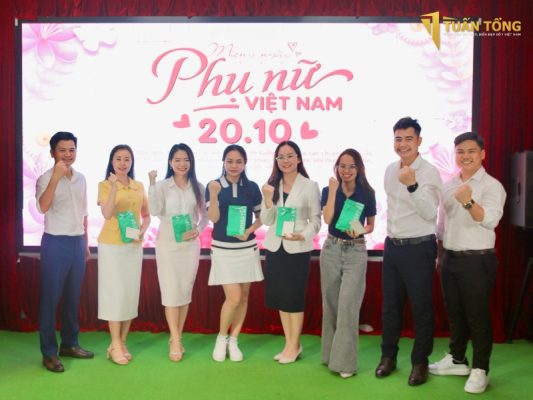 Tuấn Tổng Tổ Chức Lễ Tri Ân 20/10 Chào Mừng Ngày Phụ Nữ Việt Nam Cho “Những Bóng Hồng"
